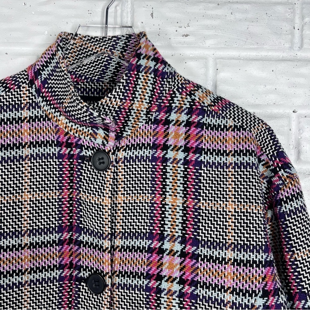 Halogen Plaid 3 Button Multi-Color Houndstooth Ja… - image 3